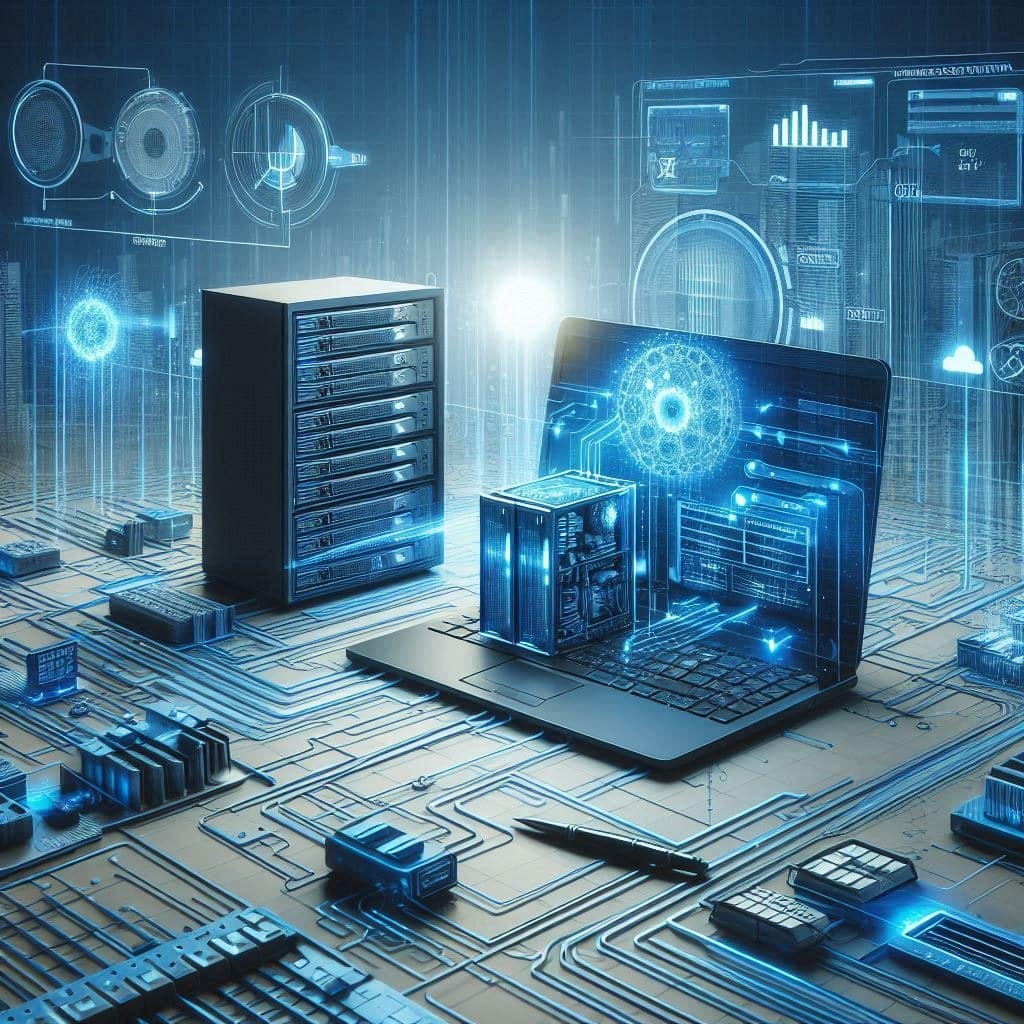 Acceso a infraestructura de redes, servidores y soporte técnico especializado en IT.